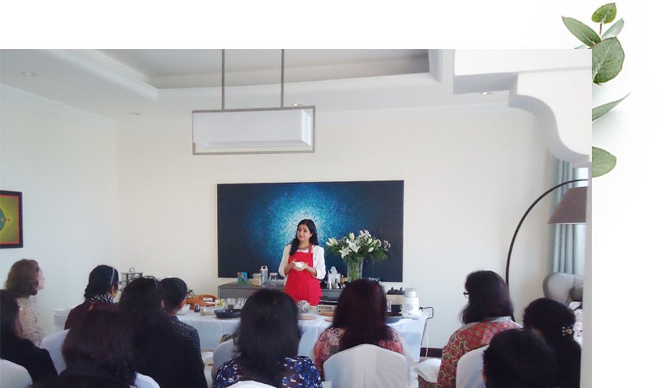 Life Coach Surekha guiding wellness session